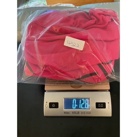 Vintage Womens Sweatshirt Medium Fuschia Abstract Print Mock Neck Wacky Artsy - Picture 6 of 6